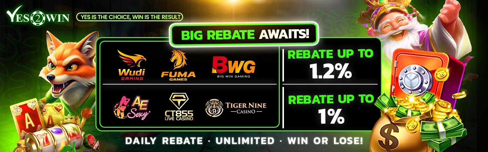 YES2WIN_DAILY_REBATE